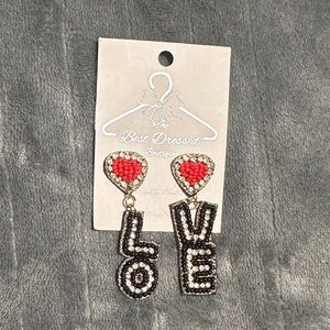 NWT LOVE Earrings